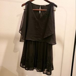 Beaded little black dress🖤🏷NWT